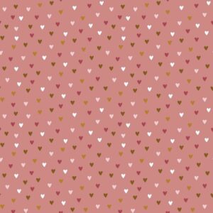 HEART STORY OLD ROSE