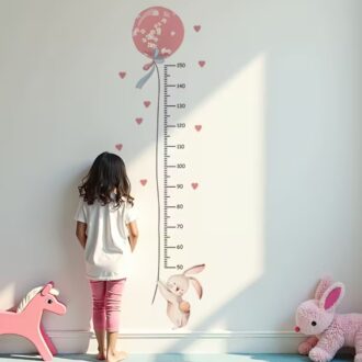 ΑΥΤΟΚΟΛΛΗΤΟ ΤΟΙΧΟΥ ΧΑΡΑΚΑΣ ΛΑΓΟΥΔΑΚΙ ΜΕ ΜΠΑΛΟΝΙΑ