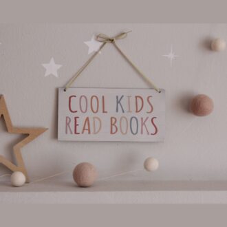 ΞΥΛΙΝΟ ΠΛΑΙΣΙΟ COOL KIDS READ BOOKS