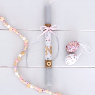 ΧΕΙΡΟΠΟΙΗΤΗ ΛΑΜΠΑΔΑ ΦΛΟΡΑΛ ΜΕ ΧΡΥΣΟ ΓΚΛΙΤΕΡ ΜΟΝΟΓΡΑΜΜΑ