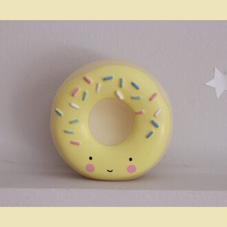 ΚΟΥΜΠΑΡΑΣ ΚΙΤΡΙΝΟ ΑΠΑΛΟ ΣΕ ΣΧΕΔΙΟ DONUT